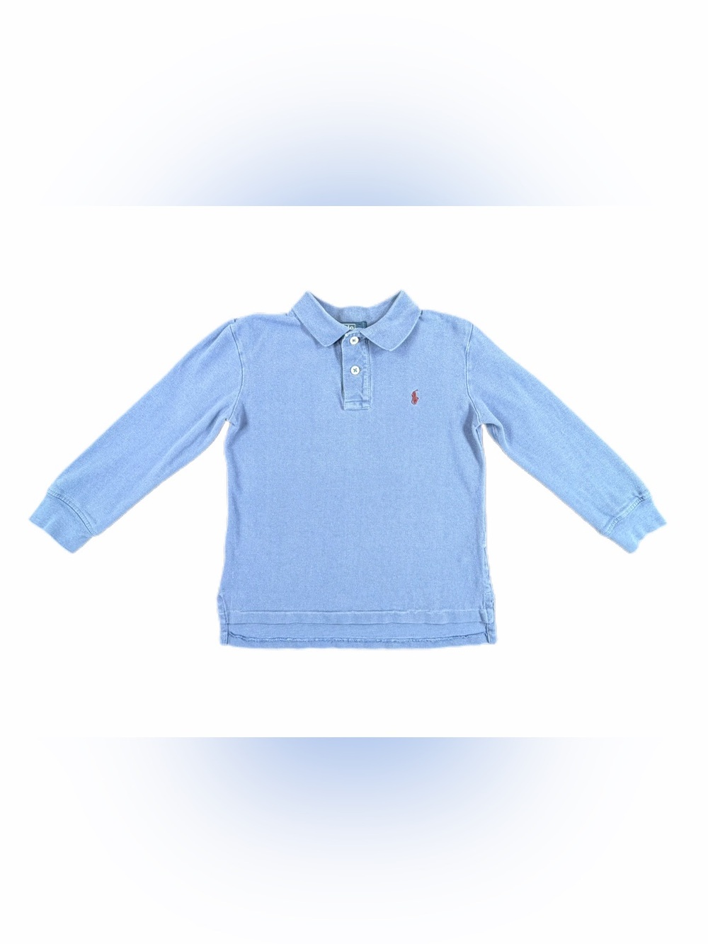 POLO Ralph Lauren Cotton Mesh Long Sleeve Polo- 6
